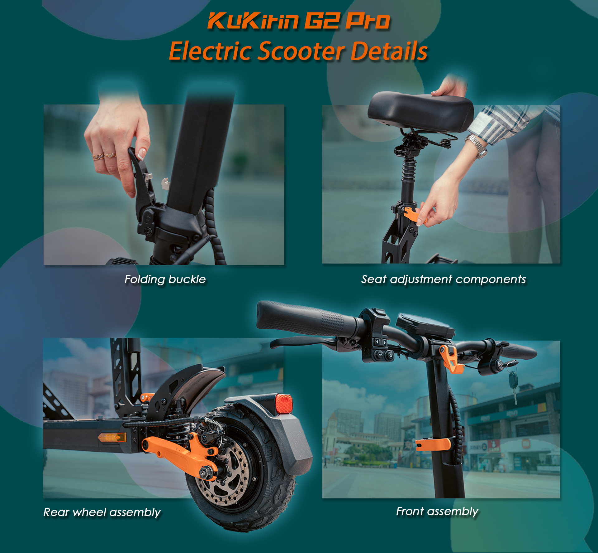 KuKirin G2 Pro Electric Scooter - Ảnh 7